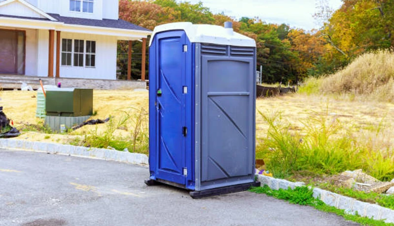 Standard porta potty in Lowell, MA